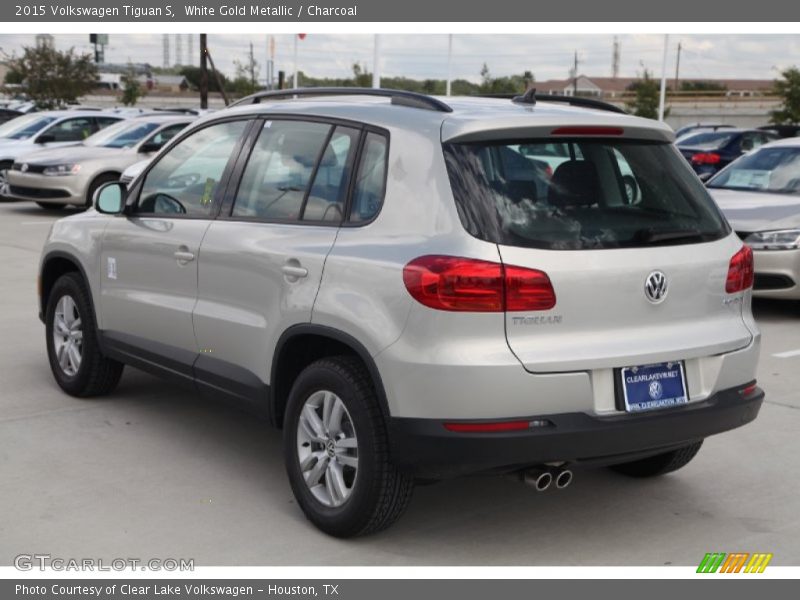 White Gold Metallic / Charcoal 2015 Volkswagen Tiguan S