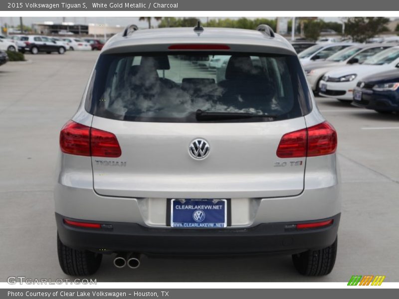White Gold Metallic / Charcoal 2015 Volkswagen Tiguan S