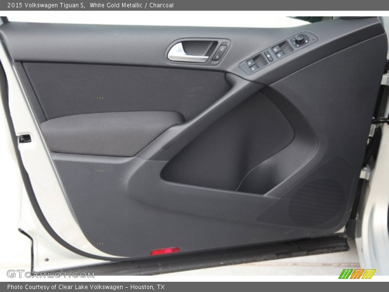White Gold Metallic / Charcoal 2015 Volkswagen Tiguan S