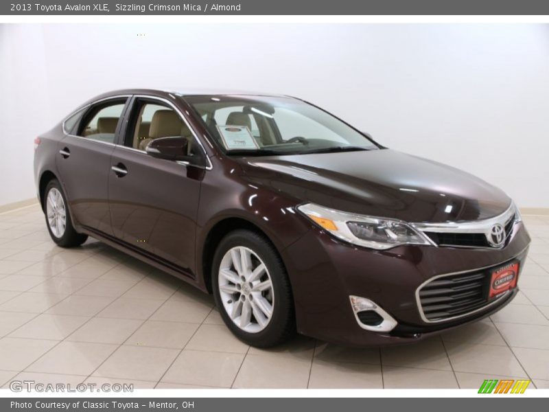 Sizzling Crimson Mica / Almond 2013 Toyota Avalon XLE