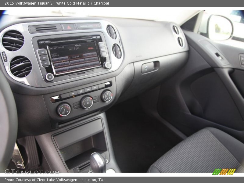 White Gold Metallic / Charcoal 2015 Volkswagen Tiguan S