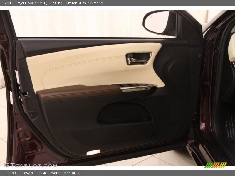 Sizzling Crimson Mica / Almond 2013 Toyota Avalon XLE