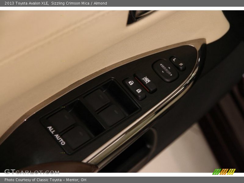 Sizzling Crimson Mica / Almond 2013 Toyota Avalon XLE