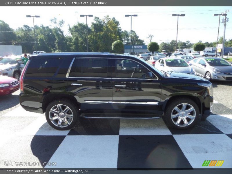 Black Raven / Jet Black 2015 Cadillac Escalade Luxury 4WD
