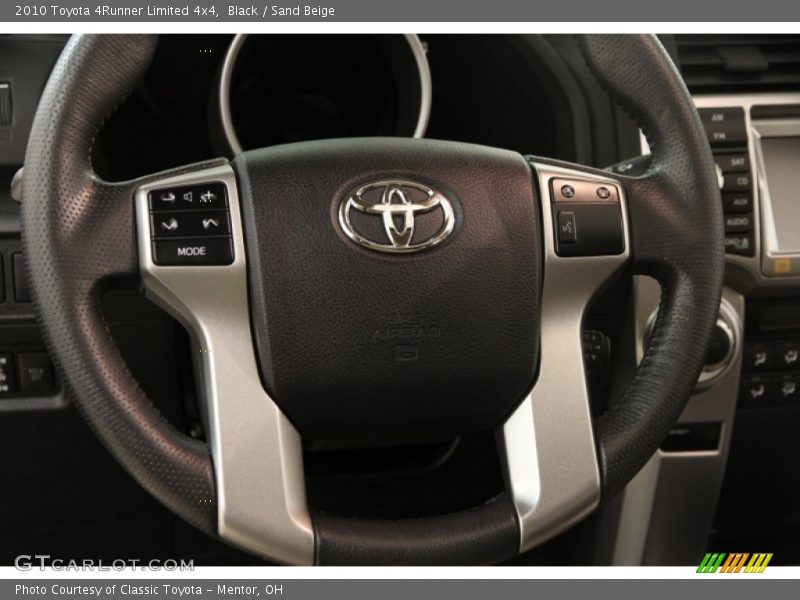 Black / Sand Beige 2010 Toyota 4Runner Limited 4x4