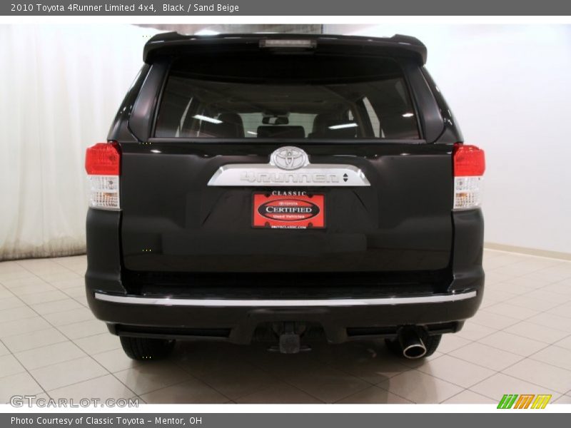 Black / Sand Beige 2010 Toyota 4Runner Limited 4x4