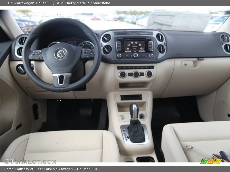Dashboard of 2015 Tiguan SEL