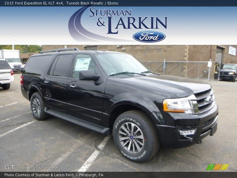 Tuxedo Black Metallic / Ebony 2015 Ford Expedition EL XLT 4x4