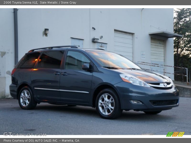Slate Metallic / Stone Gray 2006 Toyota Sienna XLE