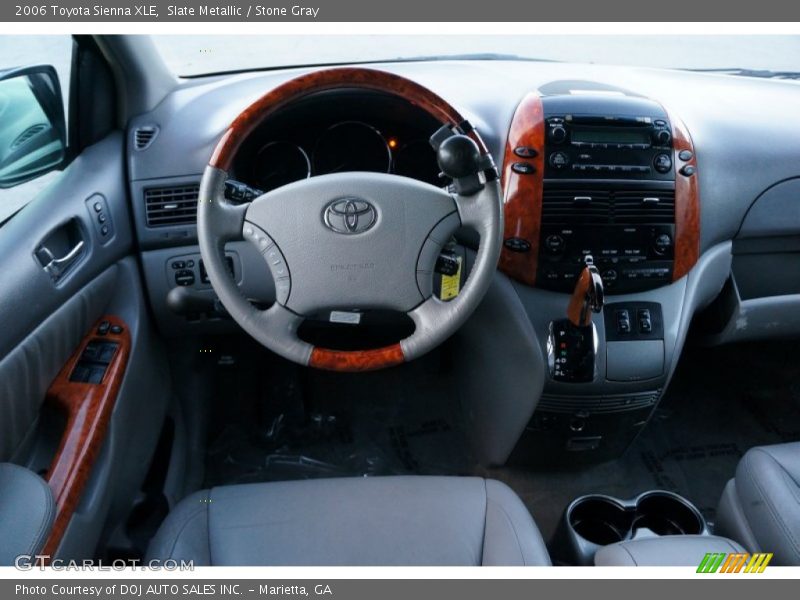Slate Metallic / Stone Gray 2006 Toyota Sienna XLE