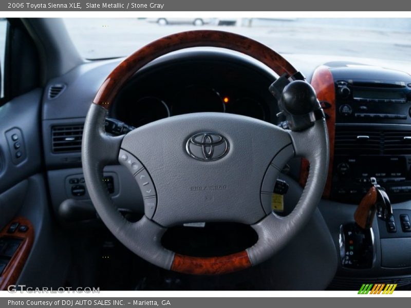 Slate Metallic / Stone Gray 2006 Toyota Sienna XLE