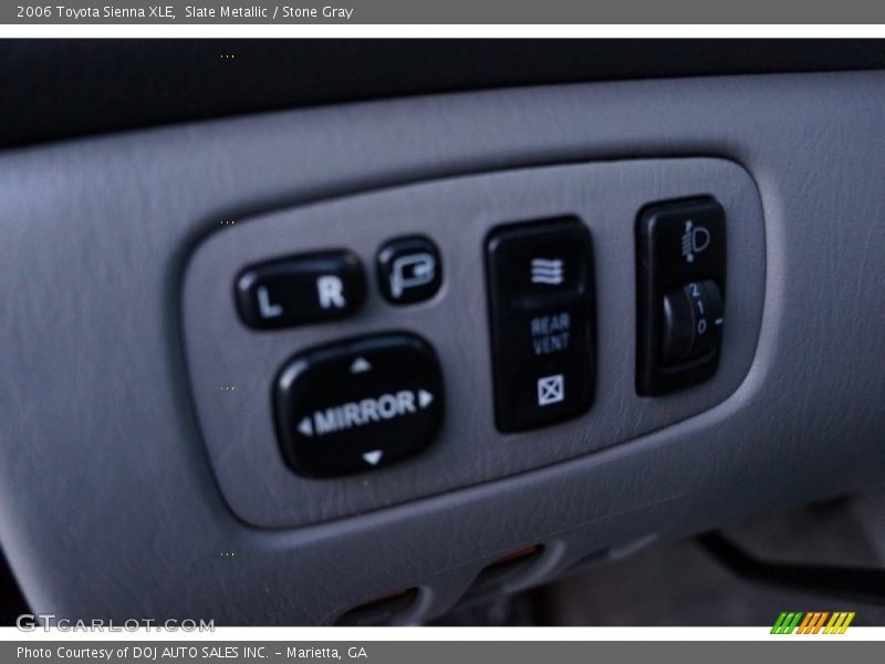 Slate Metallic / Stone Gray 2006 Toyota Sienna XLE