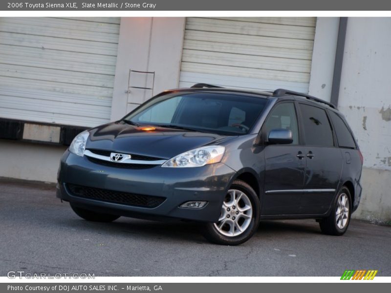 Slate Metallic / Stone Gray 2006 Toyota Sienna XLE