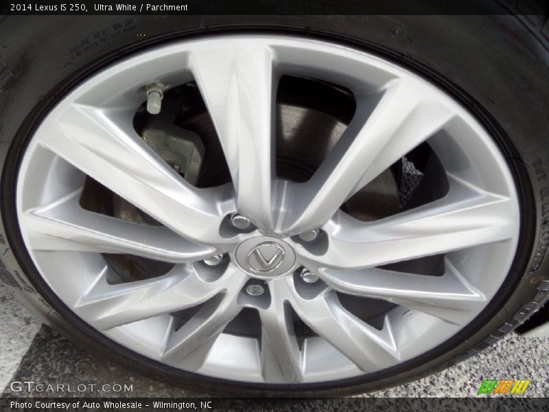 Ultra White / Parchment 2014 Lexus IS 250