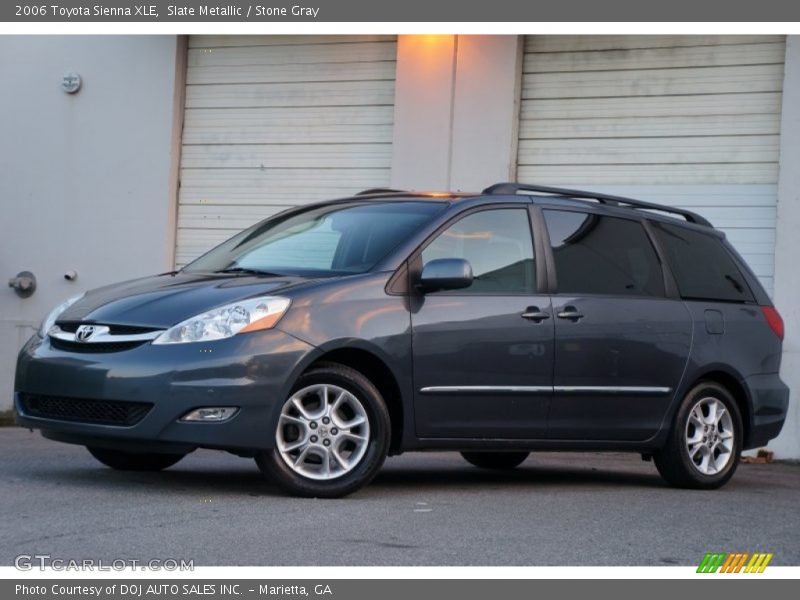 Slate Metallic / Stone Gray 2006 Toyota Sienna XLE