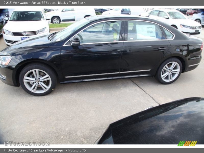  2015 Passat SE Sedan Black