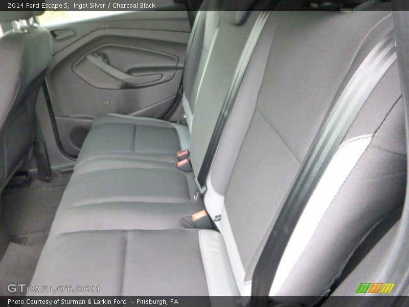 Ingot Silver / Charcoal Black 2014 Ford Escape S