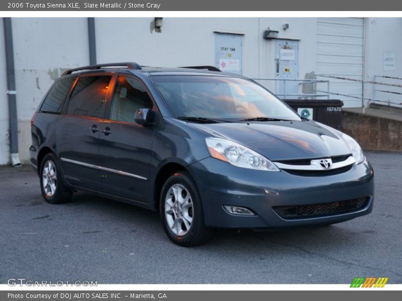 Slate Metallic / Stone Gray 2006 Toyota Sienna XLE