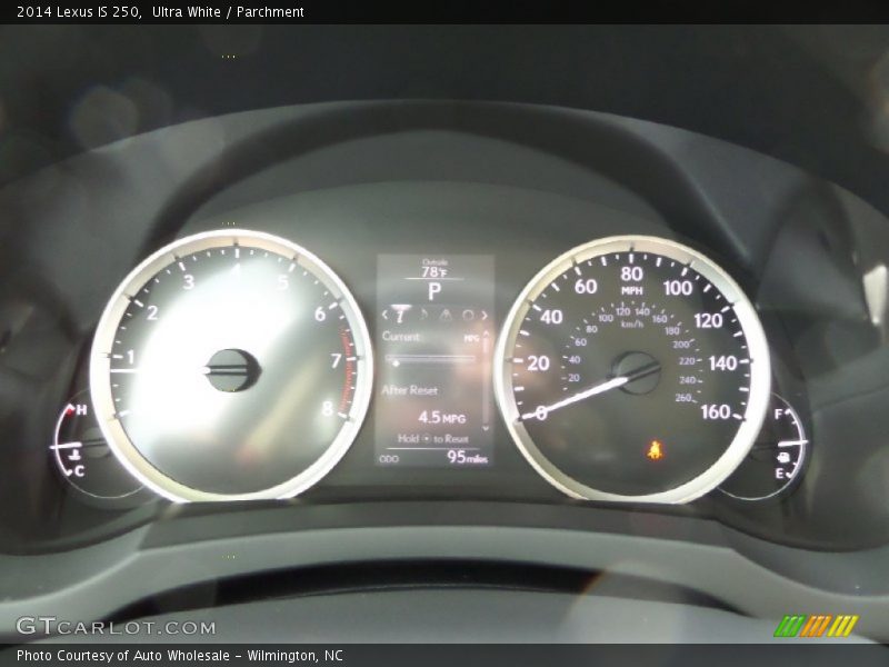 Ultra White / Parchment 2014 Lexus IS 250