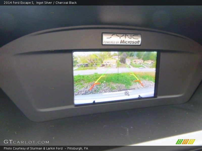 Ingot Silver / Charcoal Black 2014 Ford Escape S