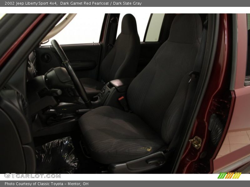 Dark Garnet Red Pearlcoat / Dark Slate Gray 2002 Jeep Liberty Sport 4x4