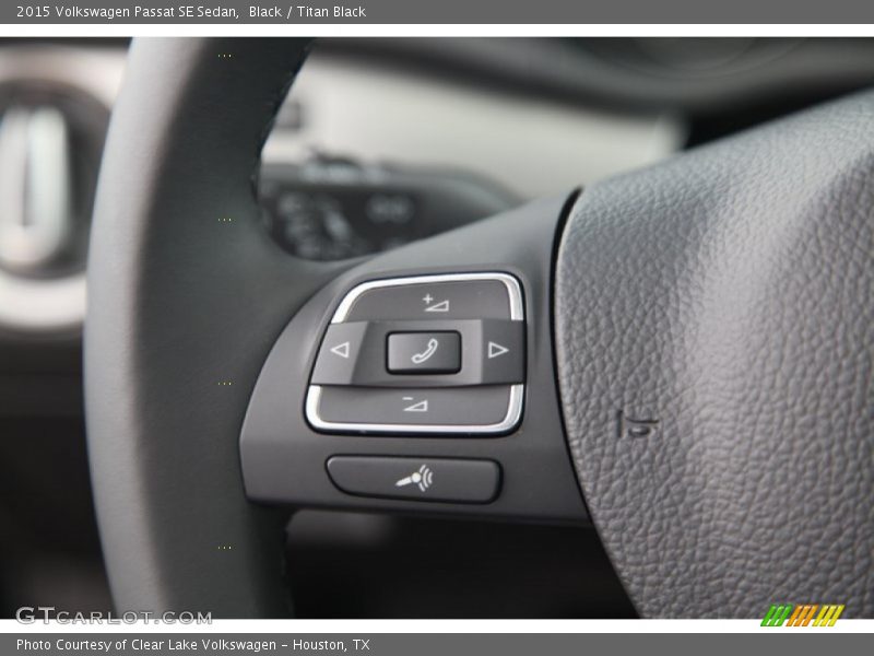 Black / Titan Black 2015 Volkswagen Passat SE Sedan