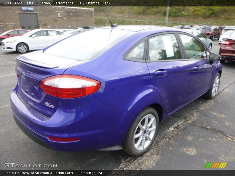  2015 Fiesta SE Sedan Perfomance Blue