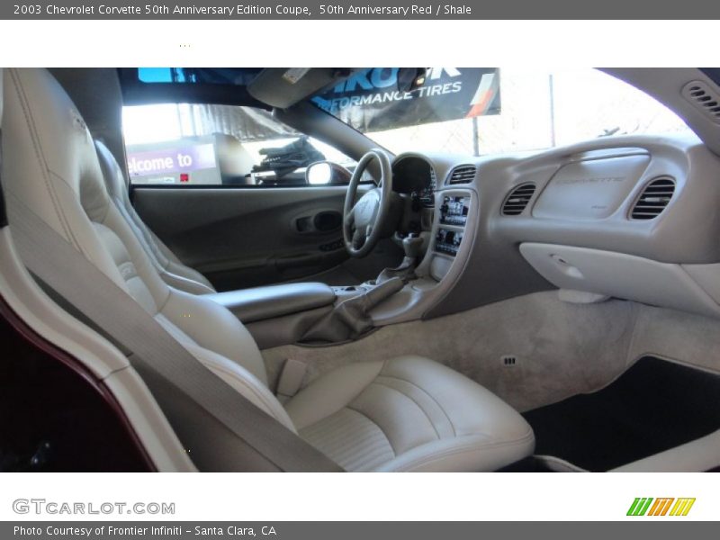 50th Anniversary Red / Shale 2003 Chevrolet Corvette 50th Anniversary Edition Coupe