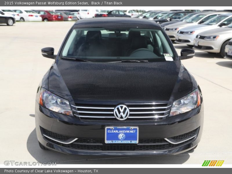 Black / Titan Black 2015 Volkswagen Passat Wolfsburg Edition Sedan