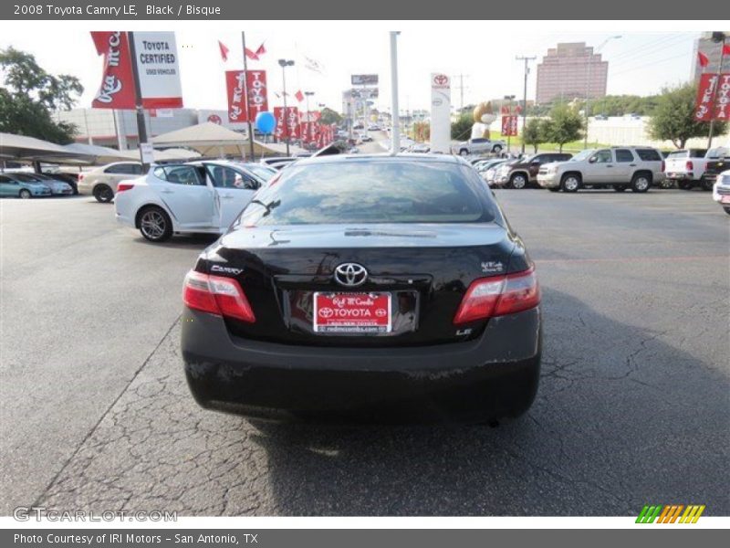 Black / Bisque 2008 Toyota Camry LE