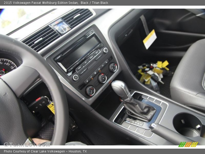 Controls of 2015 Passat Wolfsburg Edition Sedan