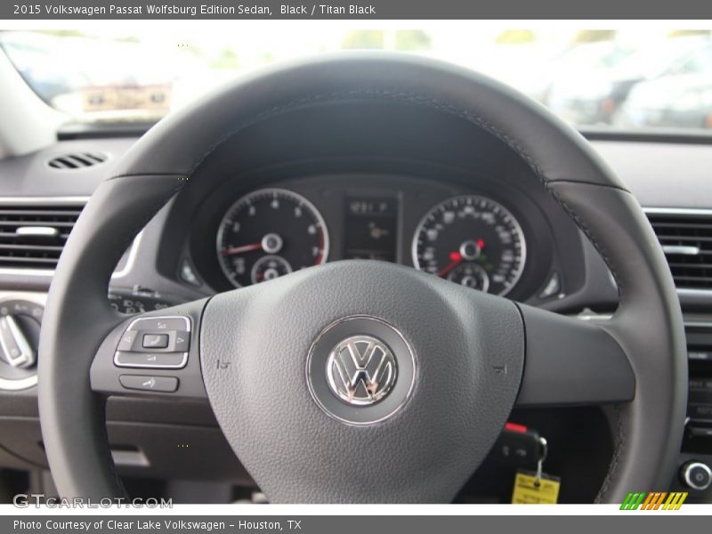 Black / Titan Black 2015 Volkswagen Passat Wolfsburg Edition Sedan