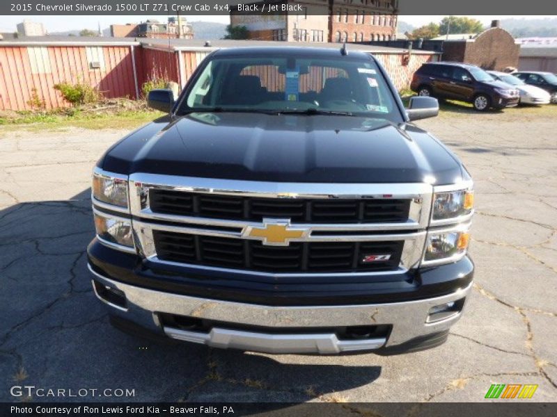 Black / Jet Black 2015 Chevrolet Silverado 1500 LT Z71 Crew Cab 4x4