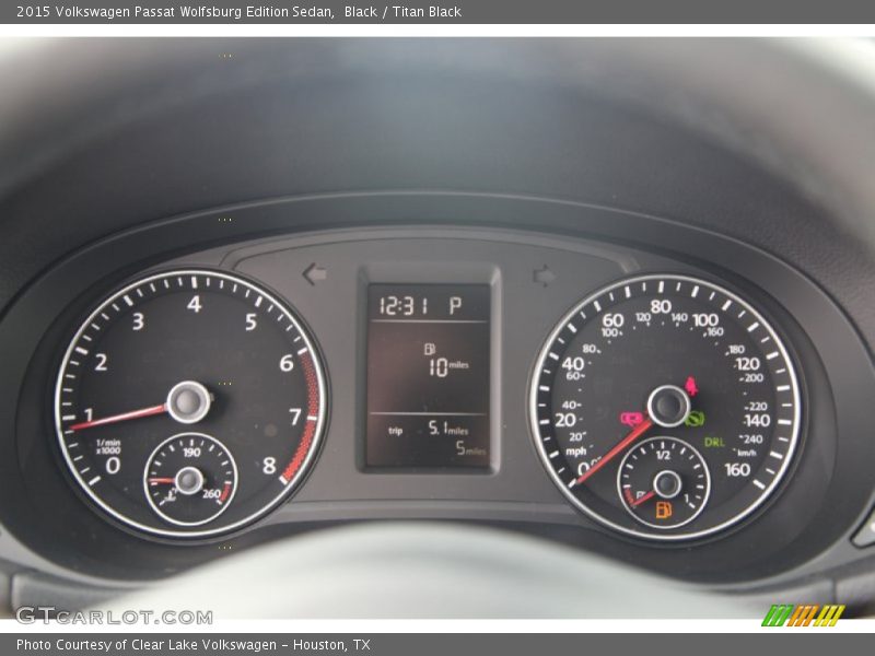  2015 Passat Wolfsburg Edition Sedan Wolfsburg Edition Sedan Gauges