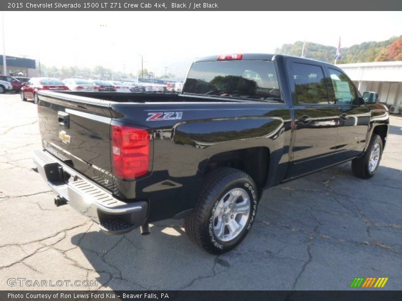 Black / Jet Black 2015 Chevrolet Silverado 1500 LT Z71 Crew Cab 4x4