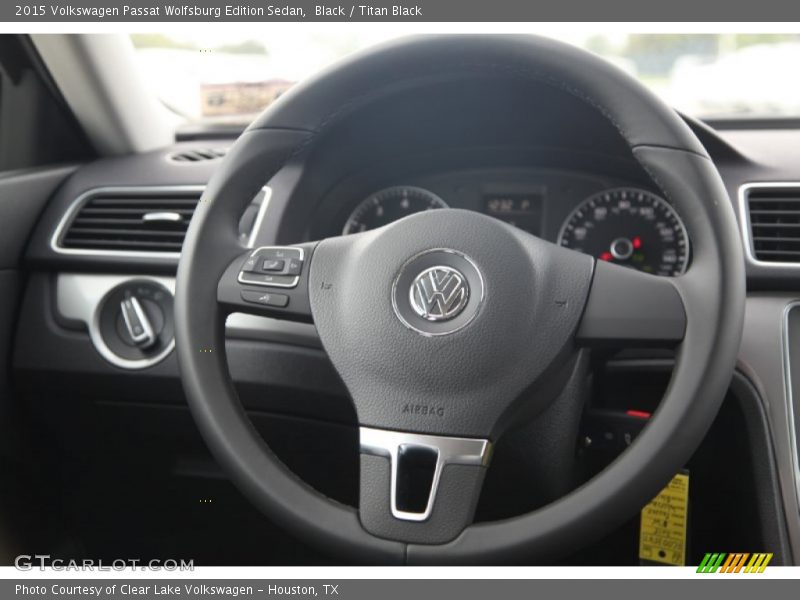  2015 Passat Wolfsburg Edition Sedan Steering Wheel