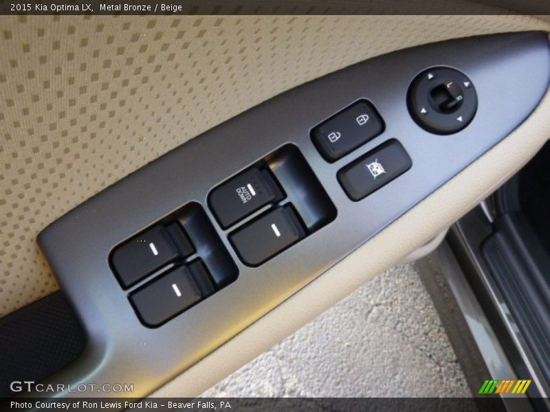Metal Bronze / Beige 2015 Kia Optima LX