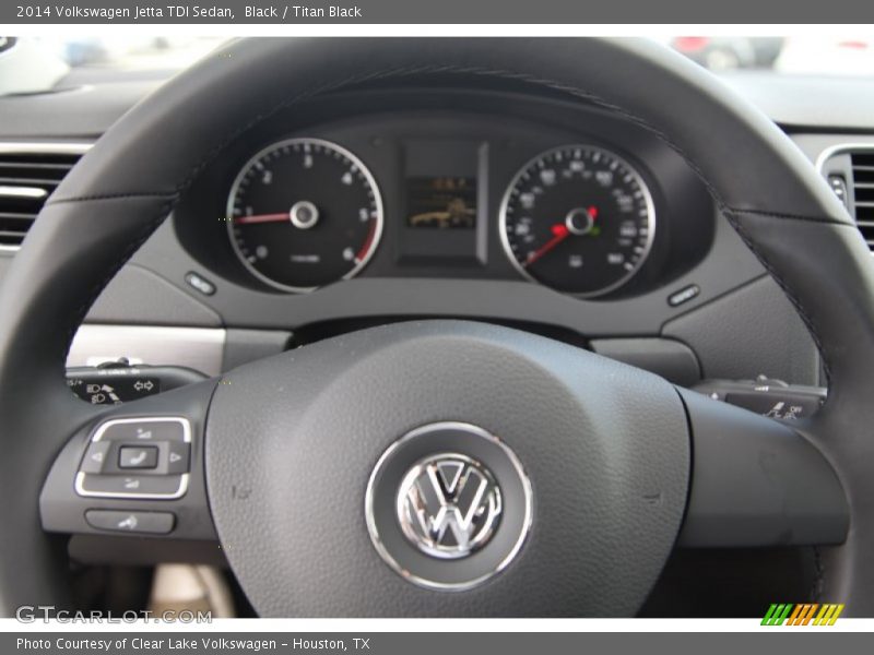 Black / Titan Black 2014 Volkswagen Jetta TDI Sedan