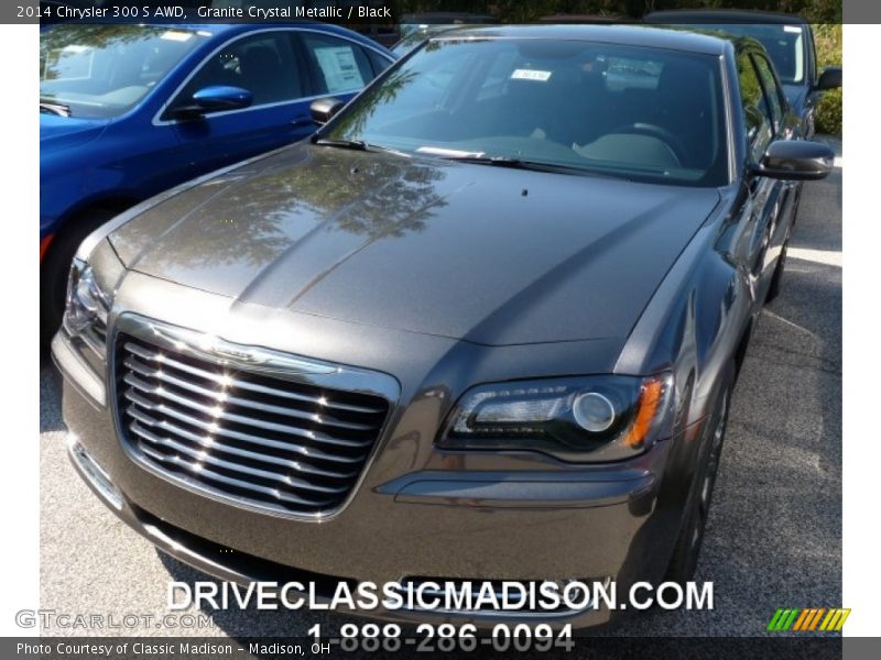 Granite Crystal Metallic / Black 2014 Chrysler 300 S AWD