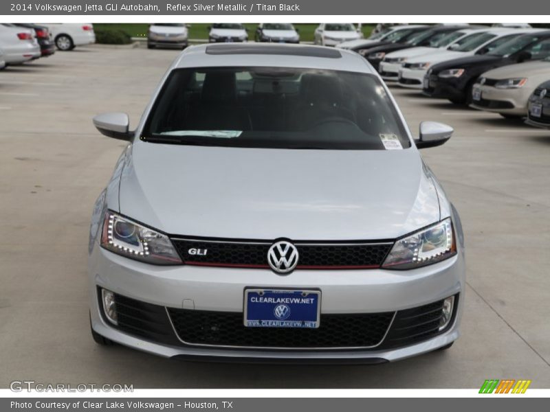 Reflex Silver Metallic / Titan Black 2014 Volkswagen Jetta GLI Autobahn