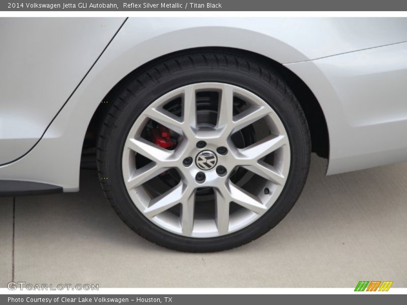 Reflex Silver Metallic / Titan Black 2014 Volkswagen Jetta GLI Autobahn