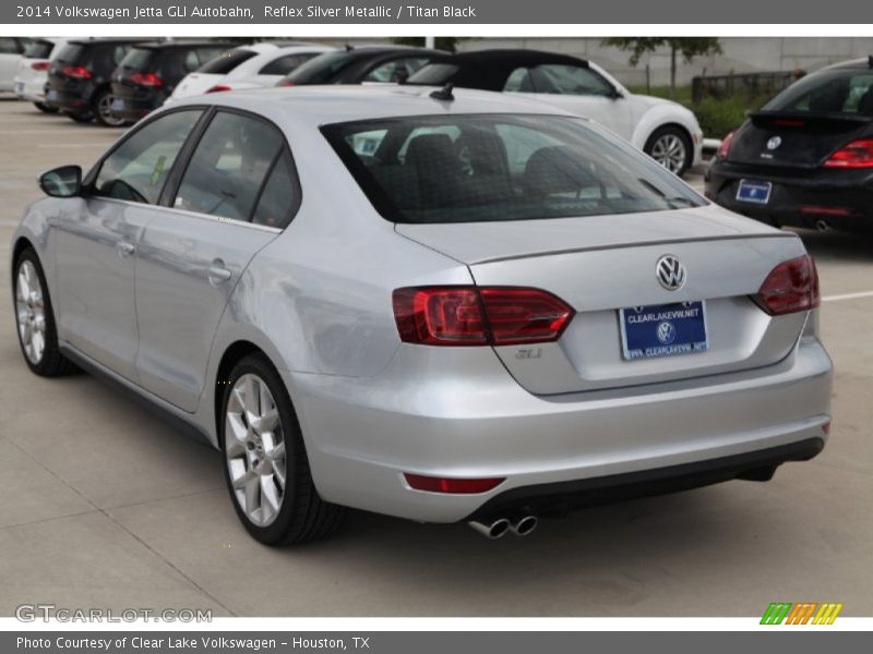 Reflex Silver Metallic / Titan Black 2014 Volkswagen Jetta GLI Autobahn