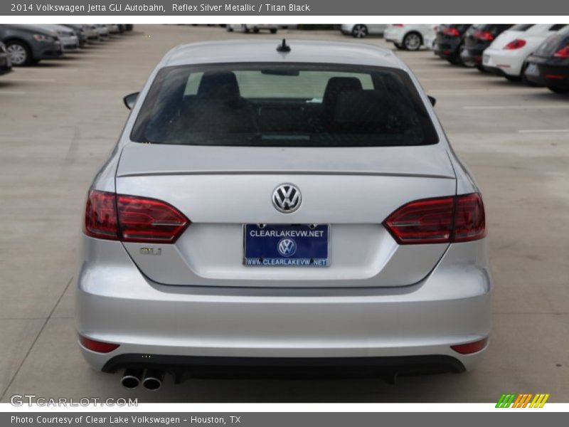 Reflex Silver Metallic / Titan Black 2014 Volkswagen Jetta GLI Autobahn
