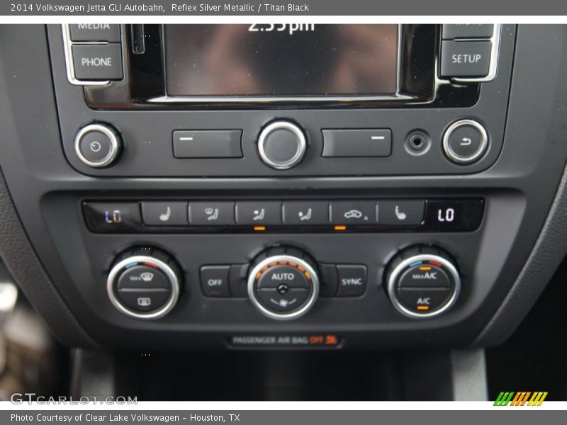 Reflex Silver Metallic / Titan Black 2014 Volkswagen Jetta GLI Autobahn