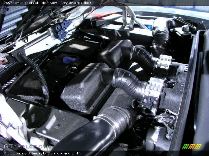 2007 Lamborghini Gallardo Spyder, Grey Metallic / Black, 5.0L V10 Engine - 2007 Lamborghini Gallardo Spyder