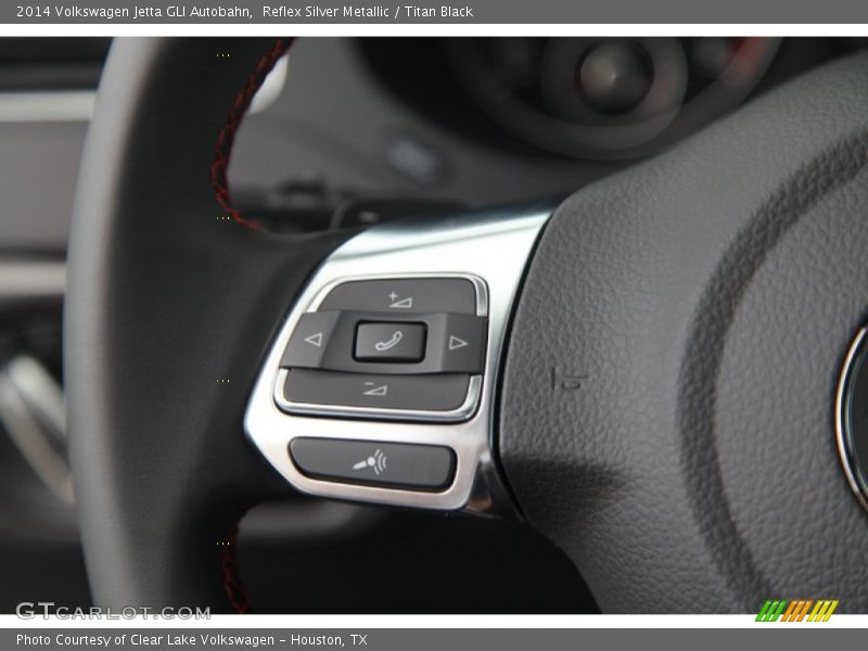 Reflex Silver Metallic / Titan Black 2014 Volkswagen Jetta GLI Autobahn
