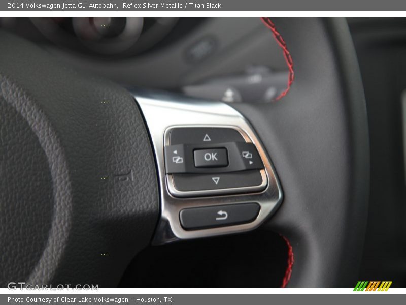 Reflex Silver Metallic / Titan Black 2014 Volkswagen Jetta GLI Autobahn