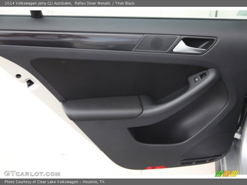 Reflex Silver Metallic / Titan Black 2014 Volkswagen Jetta GLI Autobahn