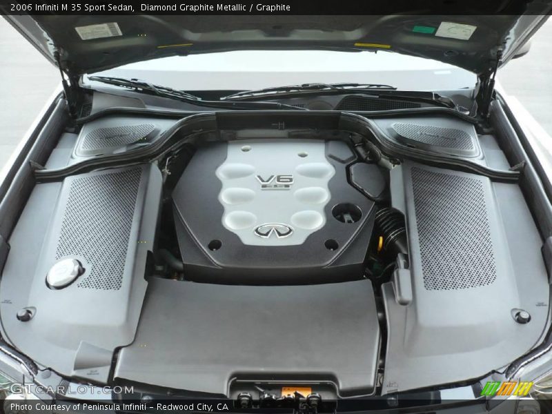 Diamond Graphite Metallic / Graphite 2006 Infiniti M 35 Sport Sedan