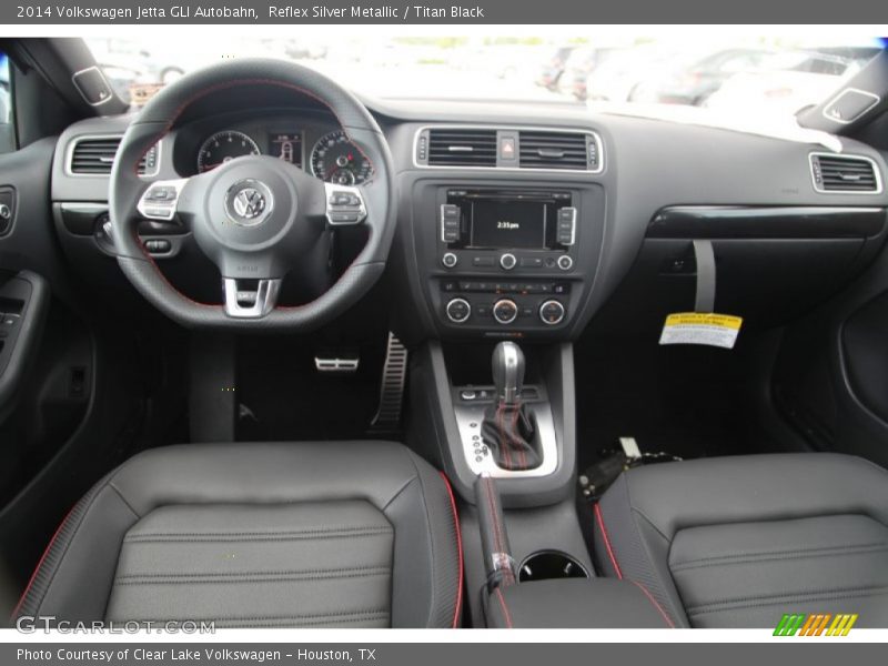 Reflex Silver Metallic / Titan Black 2014 Volkswagen Jetta GLI Autobahn